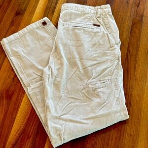 Quiksilver Men’s Flat Front Corduroy Pants